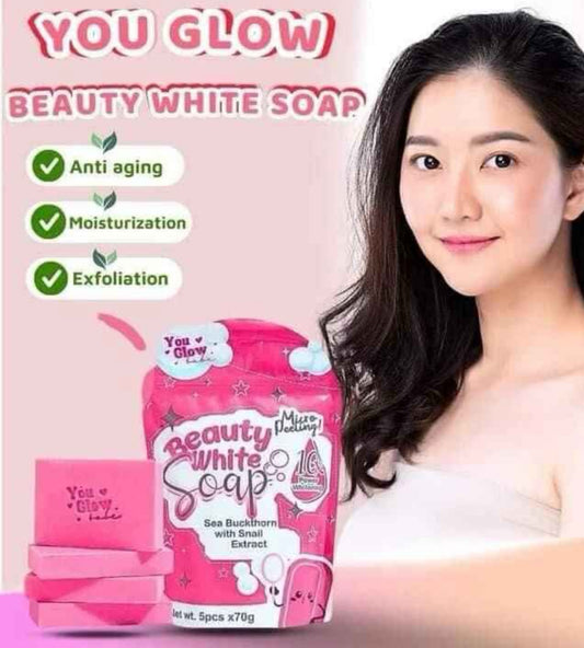 You Glow Babe Beauty White Soap 5 Bars x 70g