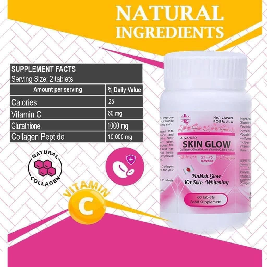 SKIN GLOW - Glutathione + Collagen